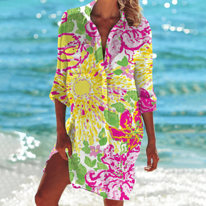 Karen | Women's Button-Down Mini Dress