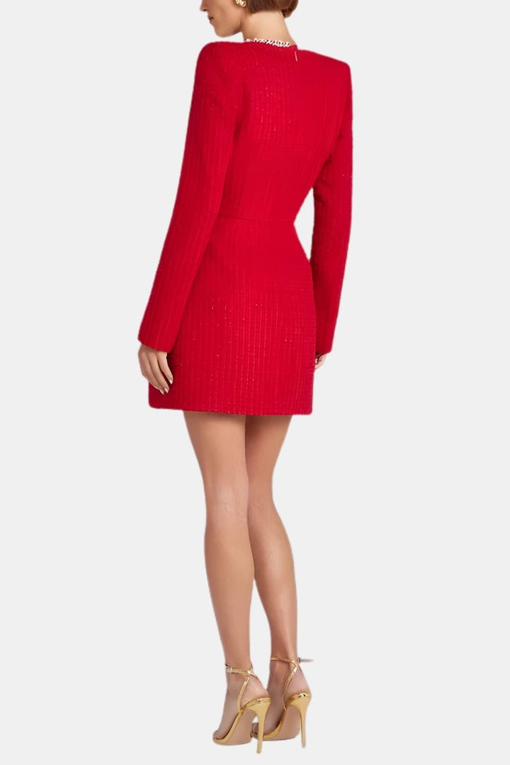 Lana | Women's Long Sleeve A-Line Mini Dress