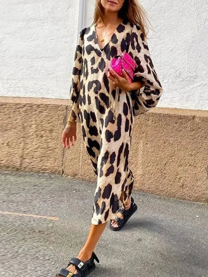 Lisa™ - Leopard Print Dress