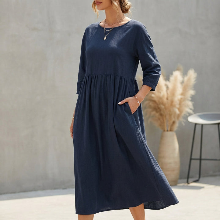 Lola | Women's A-Line Midi Dress