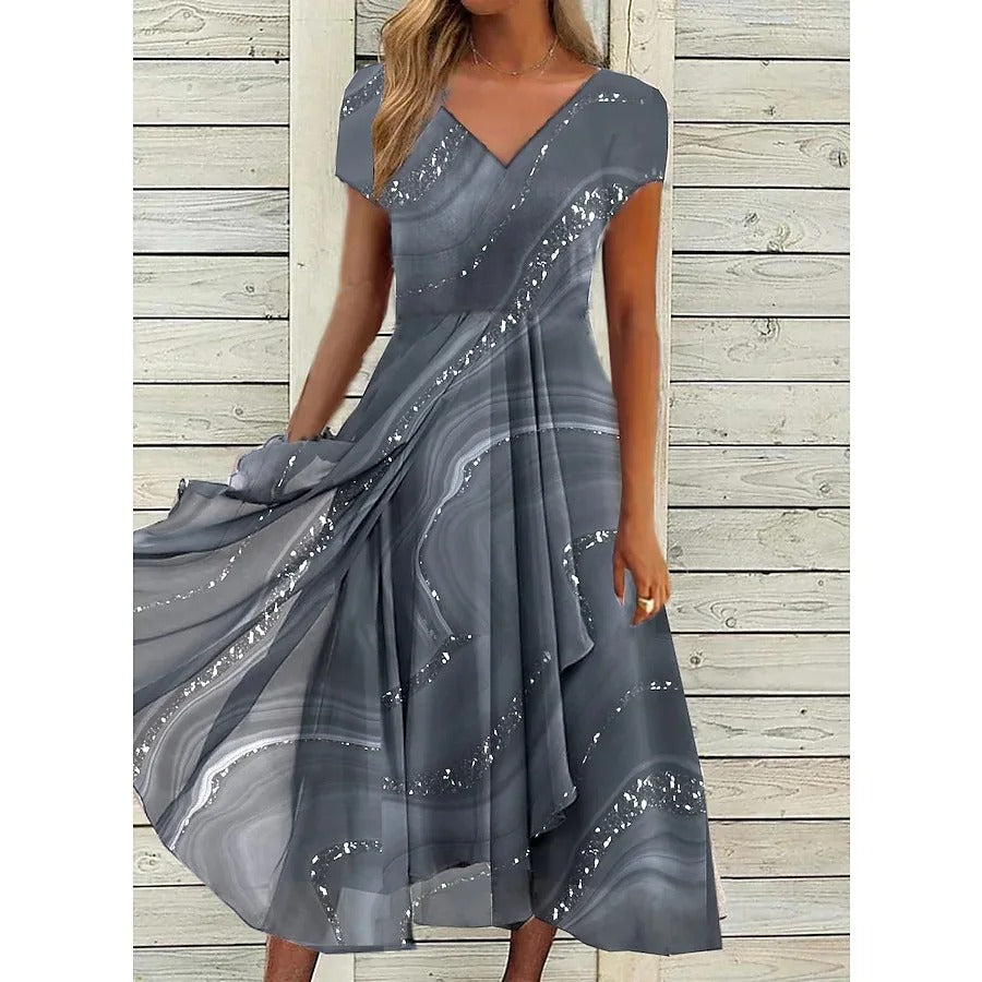 Women's Dress | Midi Wide Skirt