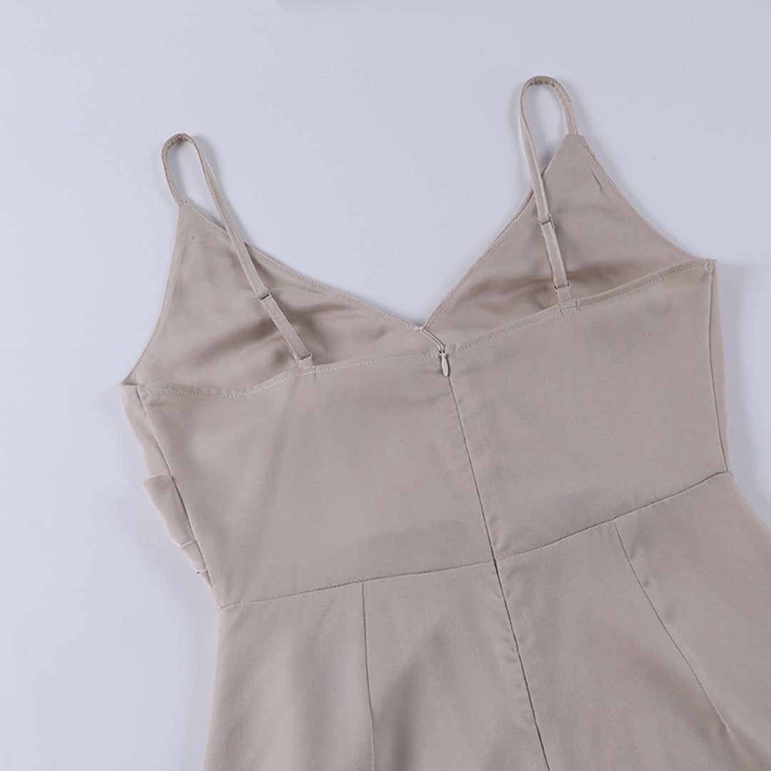 Paige | Women's V-Neck Midi Slip Dress