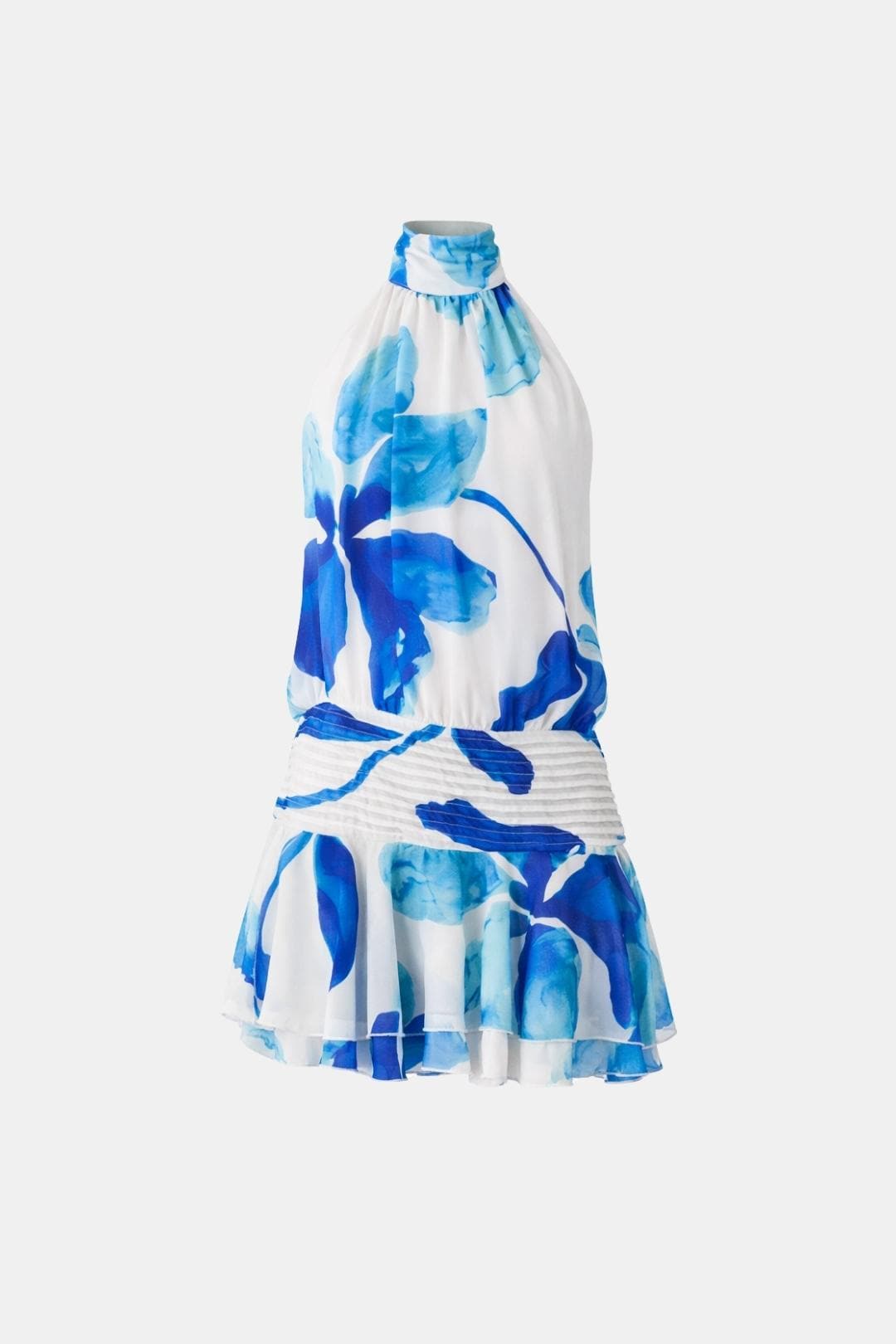 Reba | Women's Sleeveless Halter Mini Dress
