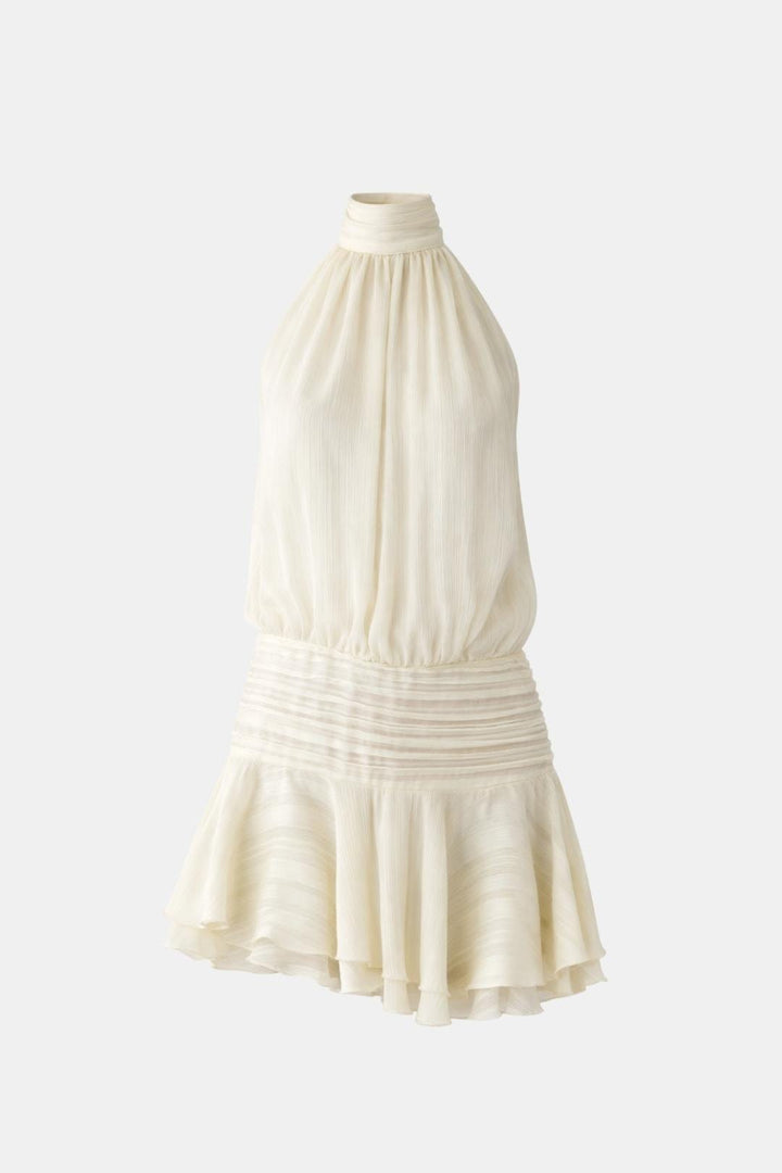 Reba | Women's Sleeveless Halter Mini Dress