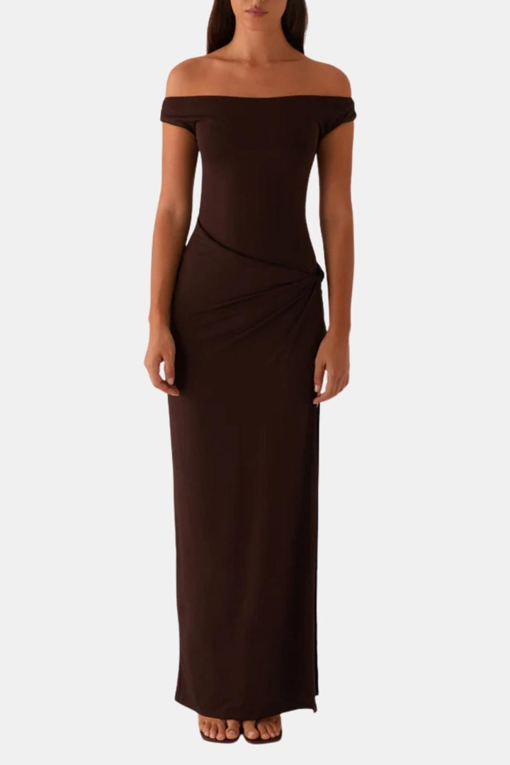 Renee | Women's Off-Shoulder Maxi Dress