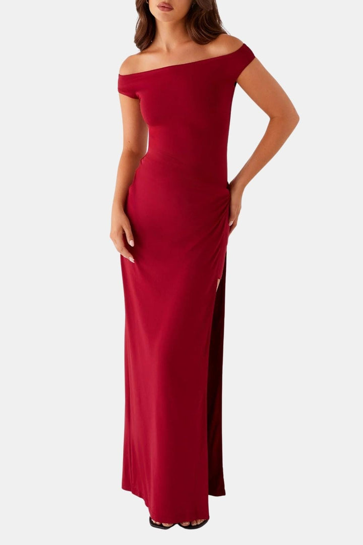 Renee | Women's Off-Shoulder Maxi Dress