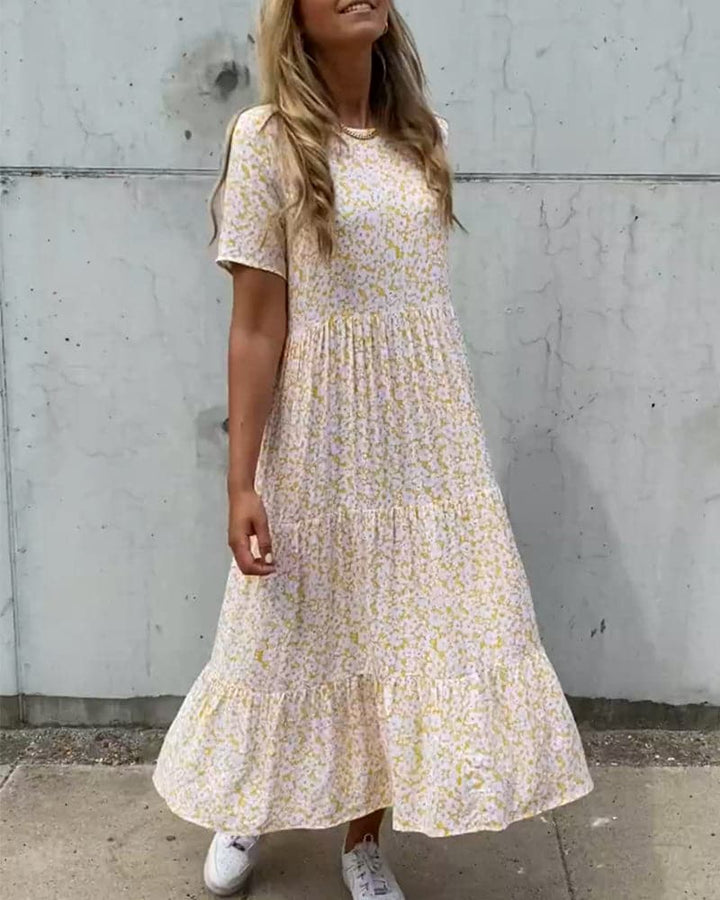 Ruby | Women's Tiered Midi Dress