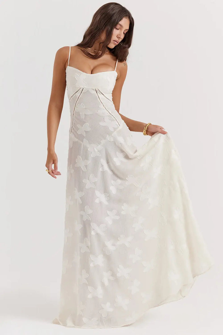 Women’s Summer Dress | Open Back Maxi