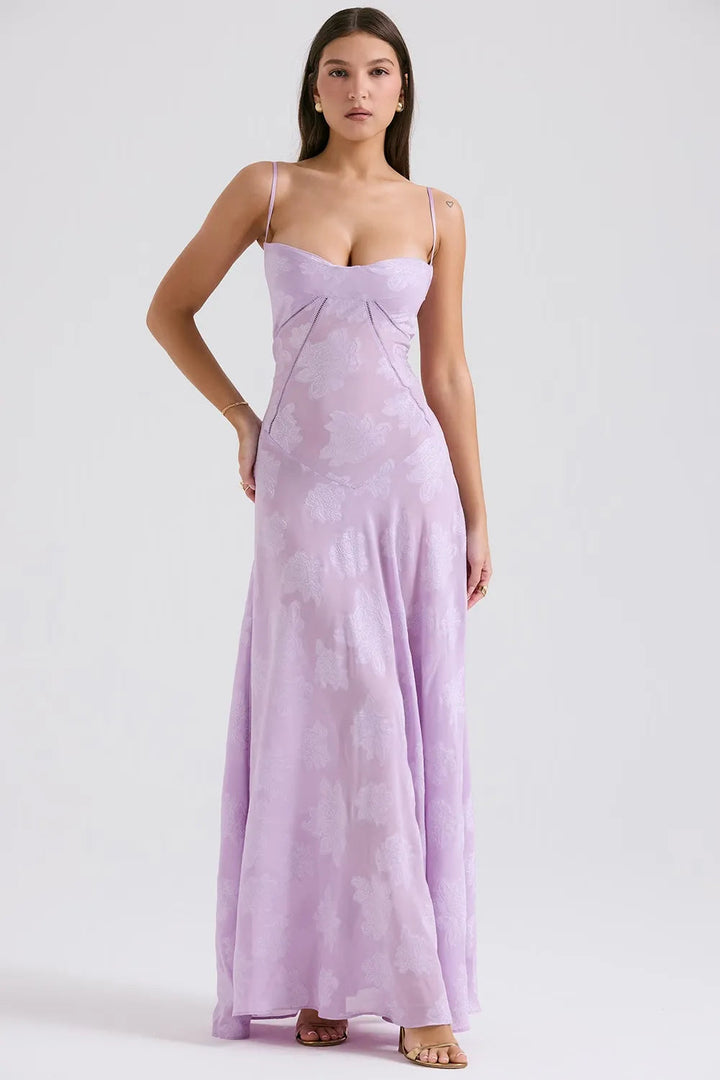 Women’s Summer Dress | Open Back Maxi
