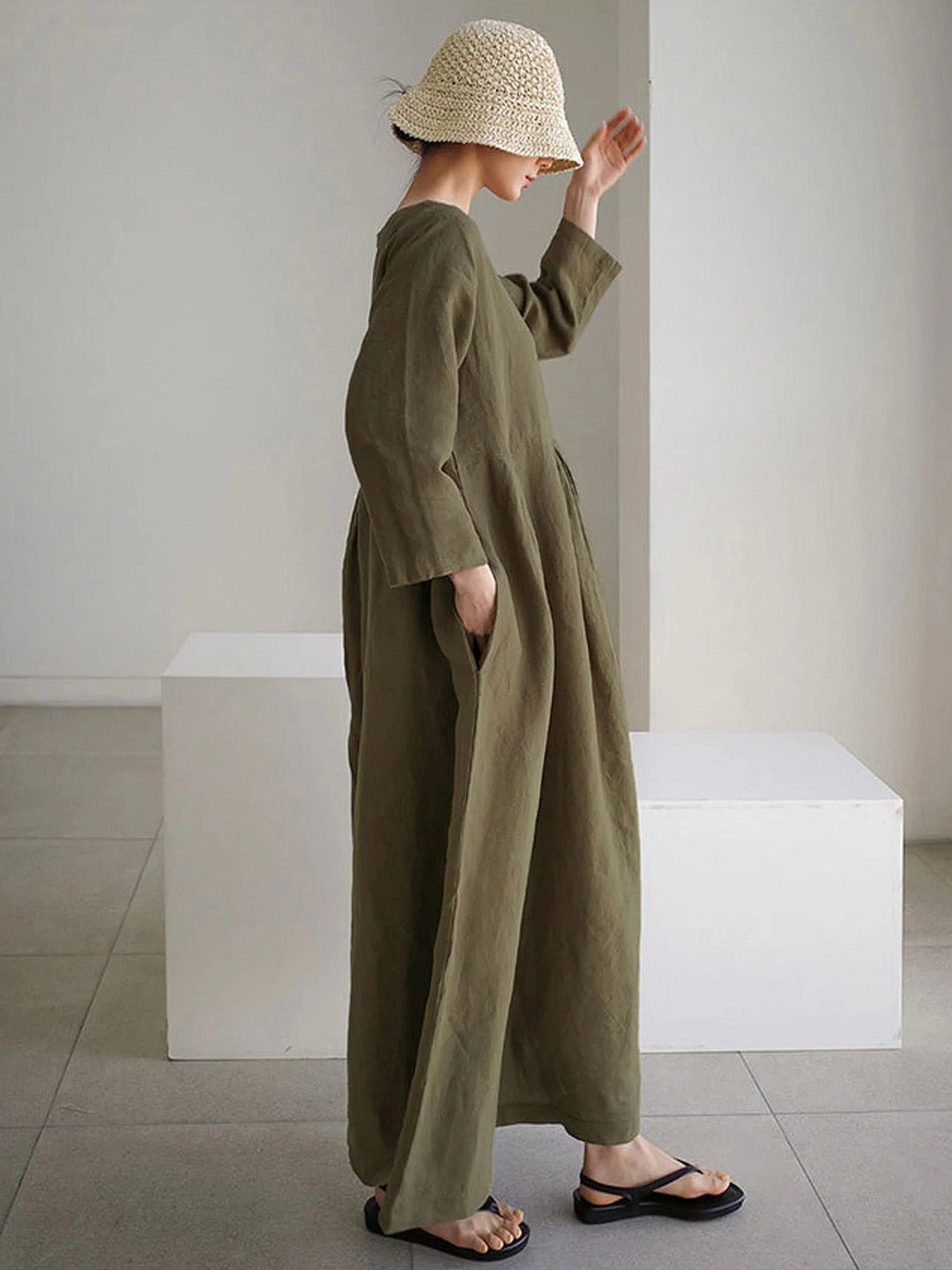 Sienna | Women's Casual A-Line Maxi Dress