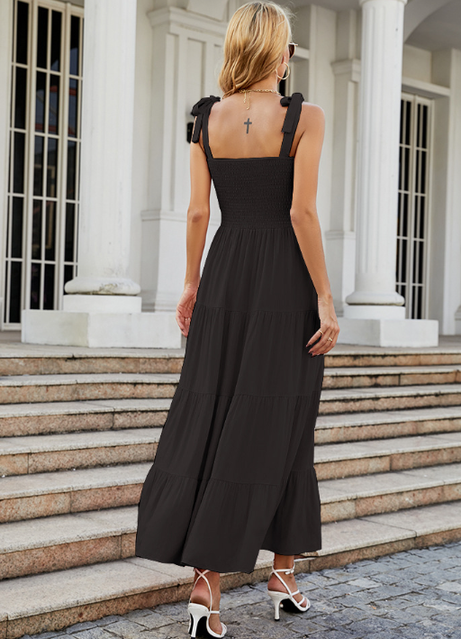 Tabitha | Women's Sleeveless A-Line Maxi Dress