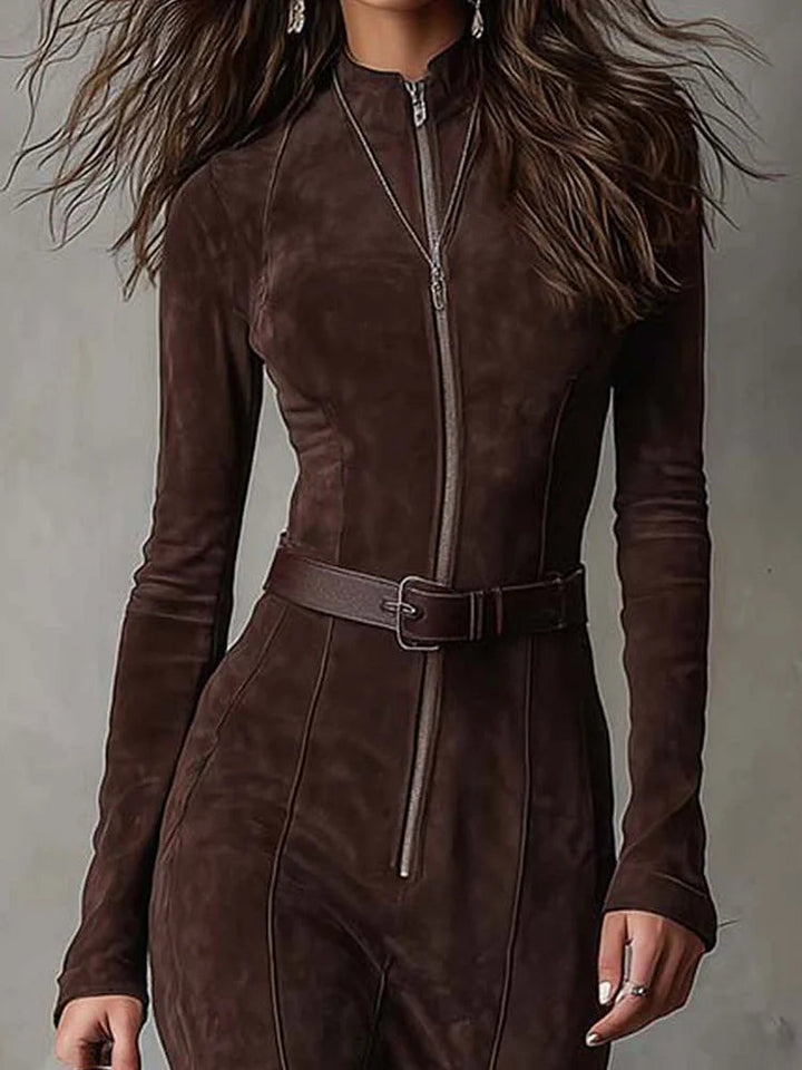Trinity | Women's Long Sleeve Bodycon Maxi Dress