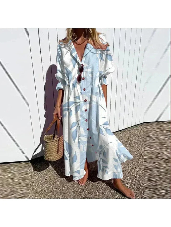 Trishia™ - Vibrant Bloom Dress