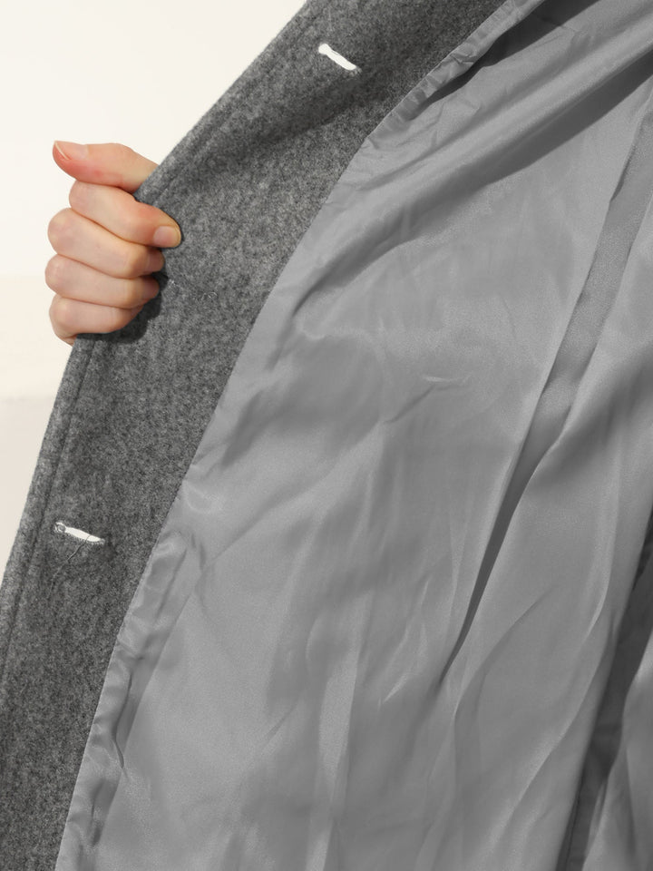 Josephine - Single Breasted Winter Trench Coat