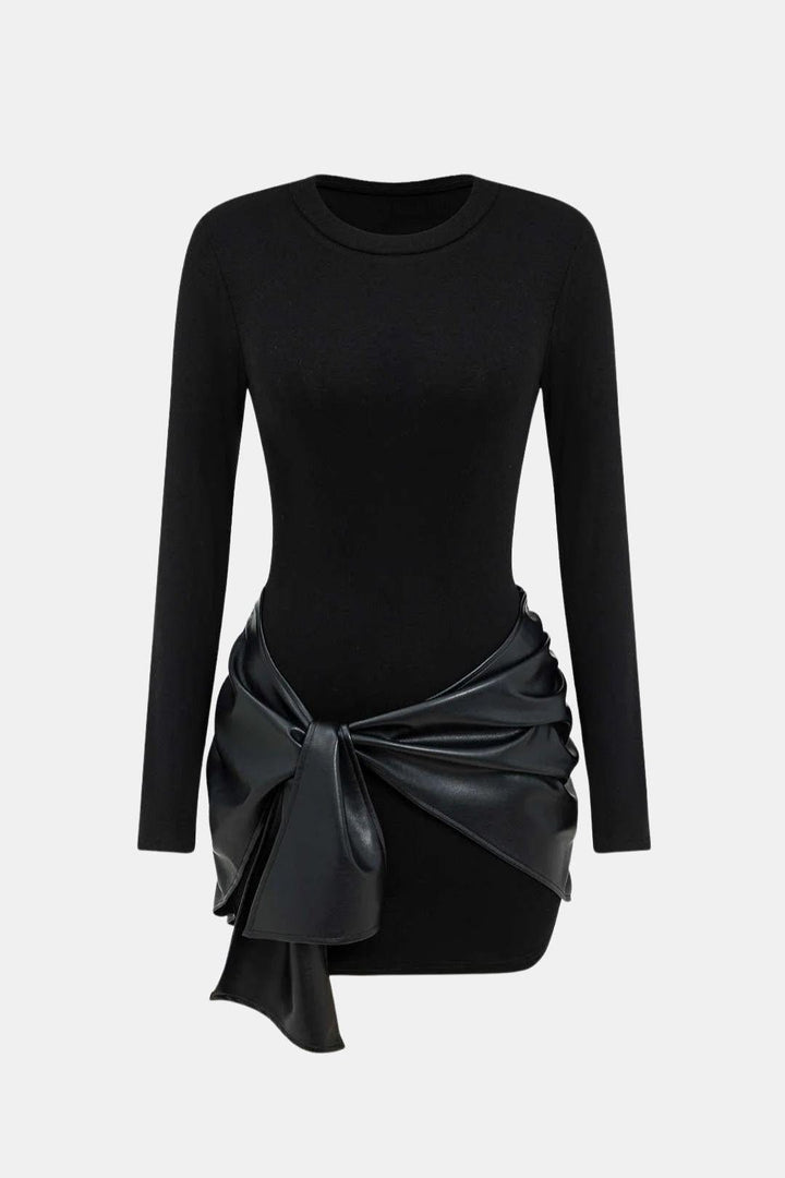 Whitney | Women's Long Sleeve Bodycon Mini Dress