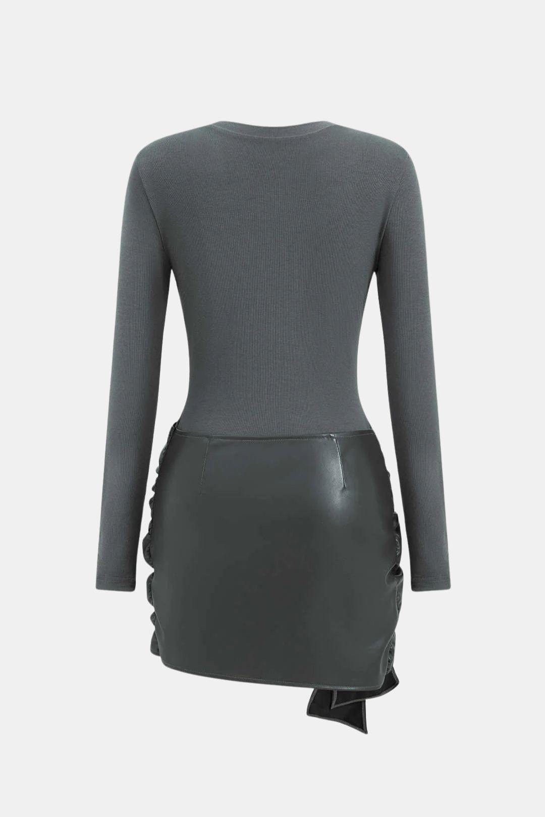 Whitney | Women's Long Sleeve Bodycon Mini Dress