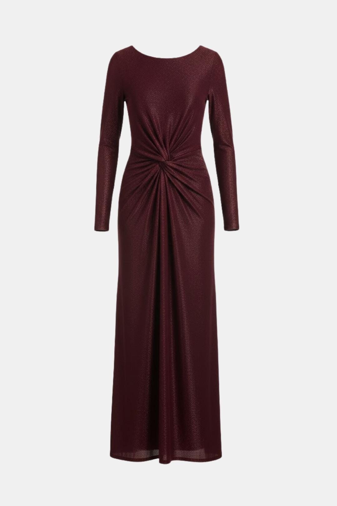Willow | Women's Long Sleeve Knot Front Maxi Dress