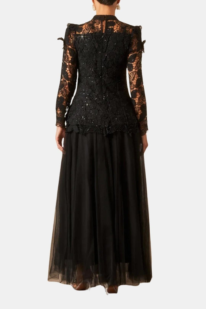 Willow | Women's Long Sleeve Lace Maxi Dress
